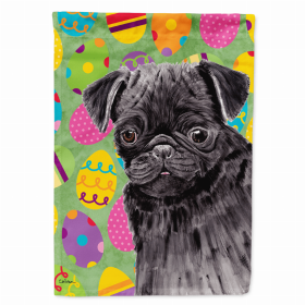 Pug #2 Easter Eggtravaganza Flag Garden Size