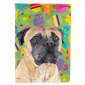 Mastiff Easter Eggtravaganza Flag Garden Size