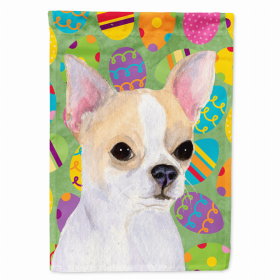 Chihuahua #4 Easter Eggtravaganza Flag Garden Size