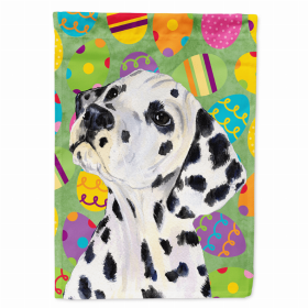 Dalmatian #2 Easter Eggtravaganza Flag Garden Size