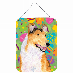 Collie - Smooth Art Easter Eggtravaganza Wall or Door Hanging Prints