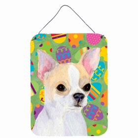 Chihuahua #4 Art Easter Eggtravaganza Wall or Door Hanging Prints