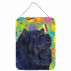 Chow Chow Art Easter Eggtravaganza Wall or Door Hanging Prints