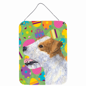 Jack Russell Terrier Art Easter Eggtravaganza Wall or Door Hanging Prints