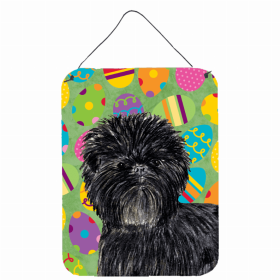 Affenpinscher Art Easter Eggtravaganza Wall or Door Hanging Prints