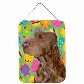 Field Spaniel Art Easter Eggtravaganza Wall or Door Hanging Prints