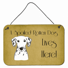 Dalmatian Lives Here Design Wall or Door Hanging Prints