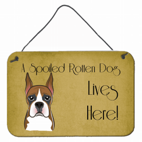 Boxer Lives Here Design Wall or Door Hanging Prints