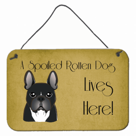 French Bulldog - Black Lives Here Design Wall or Door Hanging Prints