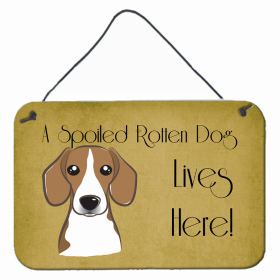 Beagle Lives Here Design Wall or Door Hanging Prints