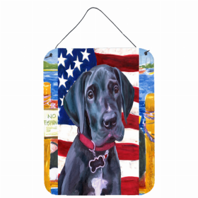 Great Dane USA American Flag Wall or Door Hanging Prints