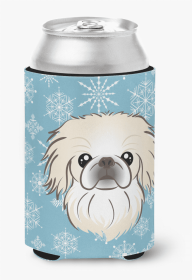 Pekingese Snowflake Dog Design Can Hugger