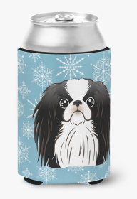 Japanese Chin Snowflake Dog Design Can Hugger