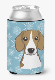 Beagle Snowflake Dog Design Can Hugger