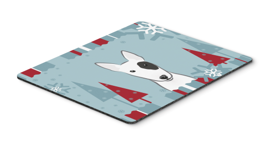 Bull Terrier Winter Holiday Hot Pad & Trivet