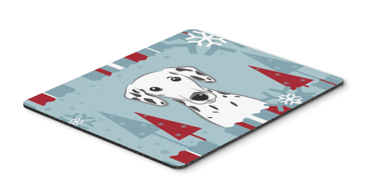 Dalmatian Winter Holiday Hot Pad & Trivet