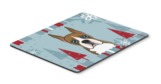 Boxer Winter Holiday Hot Pad & Trivet