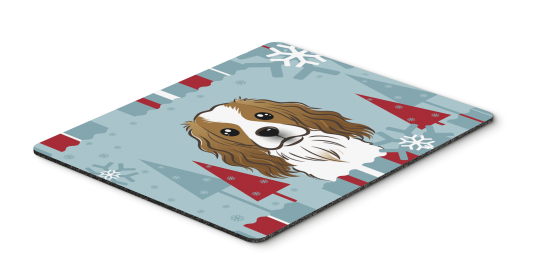 Cavalier King Charles Spaniel Winter Holiday Hot Pad & Trivet