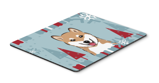 Shiba Inu Winter Holiday Hot Pad & Trivet