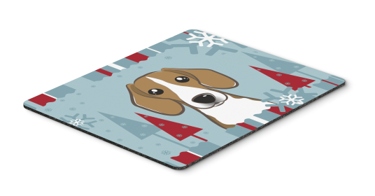 Beagle Winter Holiday Hot Pad & Trivet