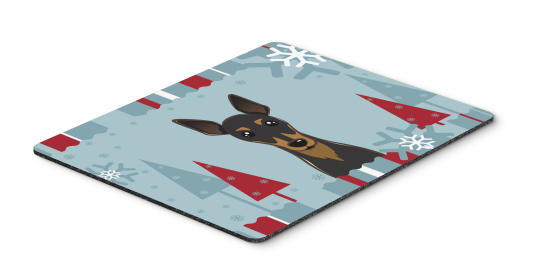 Min Pin Winter Holiday Hot Pad & Trivet