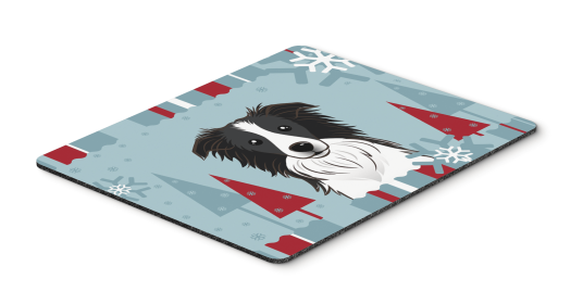 Border Collie Winter Holiday Hot Pad & Trivet