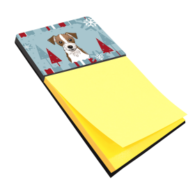 Jack Russell Terrier - Wirehair 1 Holiday Sticky Note Holder