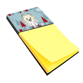 Pomeranian 1 Holiday Sticky Note Holder