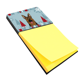 German Shepherd 1 Holiday Sticky Note Holder