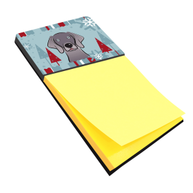 Weimaraner 1 Holiday Sticky Note Holder