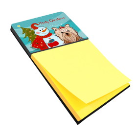 Yorkshire Terrier 2 Holiday Sticky Note Holder