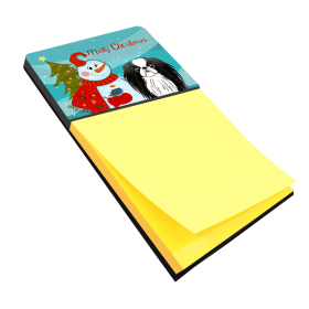 Japanese Chin 2 Holiday Sticky Note Holder