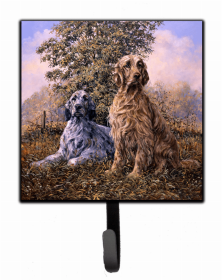 English Setters by Michael Herring Dog Leash or Key Holder