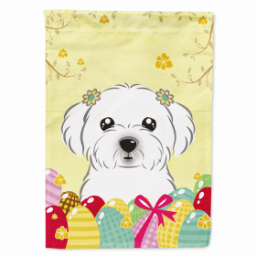 Maltese Easter Egg Breed Flag Canvas