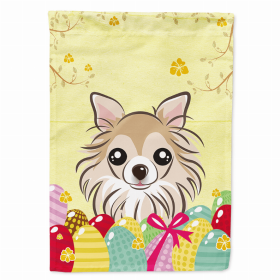 Chihuahua Easter Egg Breed Flag Canvas