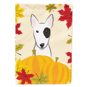 Bull Terrier Thanksgiving  Day House Flag