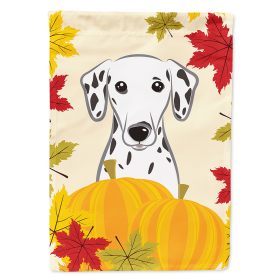 Dalmatian Thanksgiving  Day House Flag