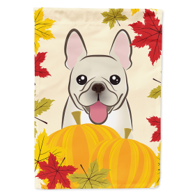 French Bulldog - Fawn - Thanksgiving  Day House Flag