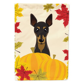 Min Pin Thanksgiving  Day House Flag