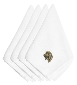 Bloodhound Embroidered Napkins Set of 4