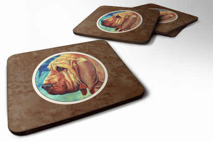 Bloodhound 1 Art Foam Coaster