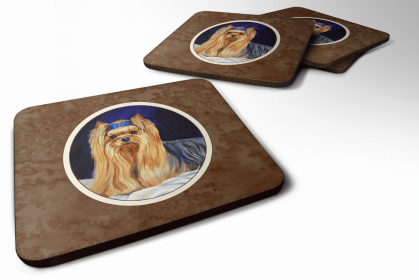 Yorkshire Terrier 1 Art Foam Coaster