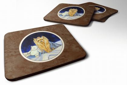 Yorkshire Terrier Art Foam Coaster