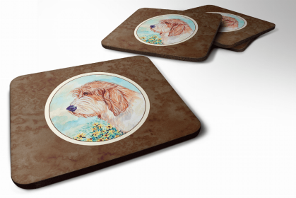 Petit Basset Griffon Vendeen 1 Art Foam Coaster