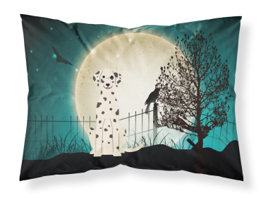 Dalmatian Halloween Scary Fabric Standard Pillowcase