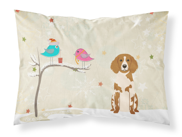 Brittany Christmas Presents between Friends Fabric Standard Pillowcase