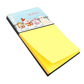 South Russian Sheepdog 2 Holiday Sticky Note Holder