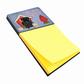 Pug - Black Doghouse Collection Sticky Note Holder