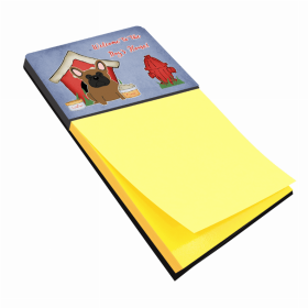 French Bulldog - Brown Doghouse Collection Sticky Note Holder