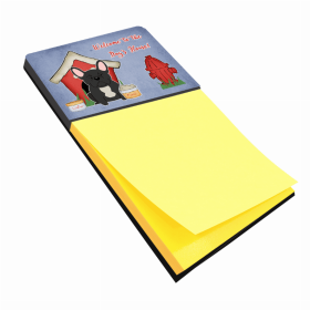 French Bulldog - Black Doghouse Collection Sticky Note Holder